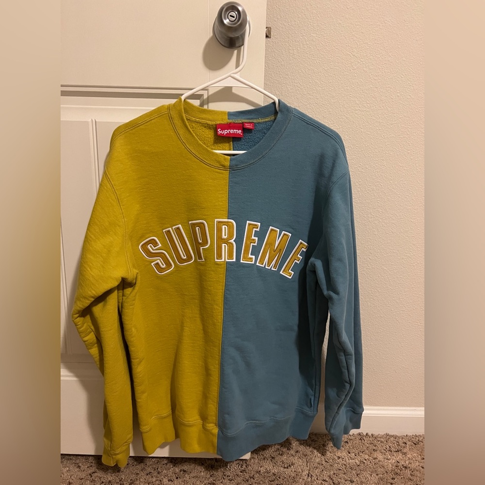 Supreme Split Crewneck Sweatshirt